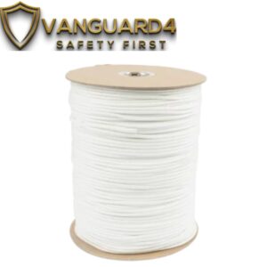 WATER RESISTANT HIGH STRENGTH TYRECORD/PARACHUTE ROPE (PRICE/FEET) This product is a premium-grade rope offering exceptional performance for a wide range of uses, from outdoor adventures to industrial tasks. Its core features are its superior strength and resistance to water.