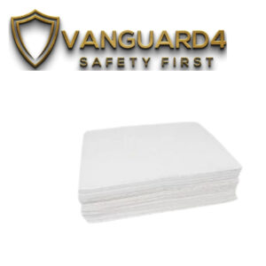 Sysbel OP0002W Nonwoven Waterproof White Sheet Heavy Oil Absorbent Pad