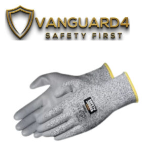 Safety Jogger Shield 4X43C ESD Anti Static Cut Resistant PU Coated High Performance Polyethylene (HPPE) Safety Gloves