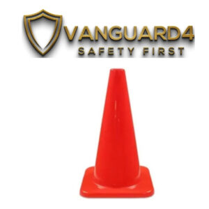 Road Safety PVC Waterproof Orange Traffic Cones Without Reflectors