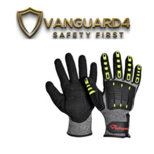 Safeyear TPR9004 Cut Level 5 Impact & Cut Resistant Nitrile Coated Mechanical Safety Work Gloves