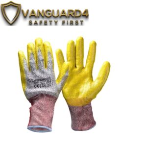 Safeyear FLHDPA Cut Resistant Level 5 PU Coated Safety Work Gloves