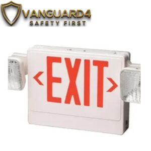 Emergency Exit Sign With Beam Light