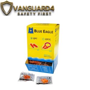 Blue Eagle EP7 Noise Cancelling Uncorded Disposable Polyurethane Foam Earplug