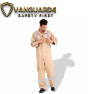 American Safety ASC-1278666 Twill Cotton 240GSM Work Safety Uniform Coveralls With Reflective Tape