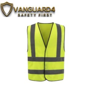 Reflective 120GSM Polyester Yellow Safety Vest
