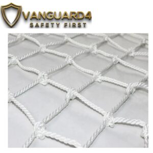 Heavy Duty Polyester Braided & Twisted Diamond Knoted People Protected Fall Arrest Construction Safety Nets